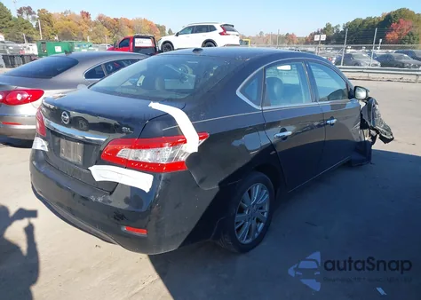 2015 Nissan Sentra Sl from USA, damaged, VIN 3N1AB7AP2FY224729